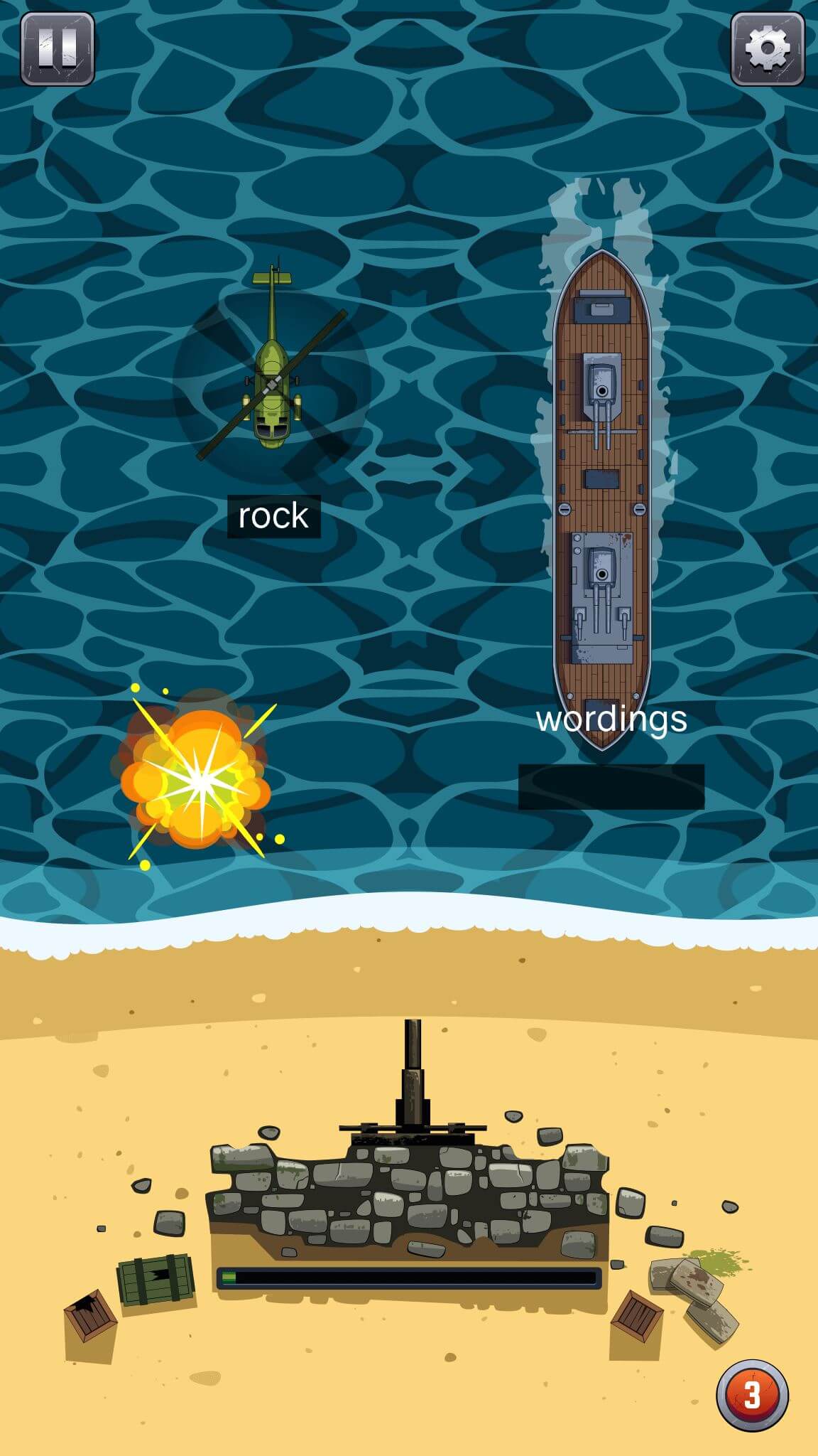 Verteidige den Strand