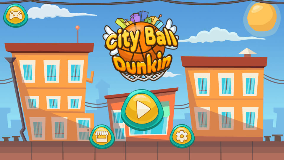 Stadtball Dunkin